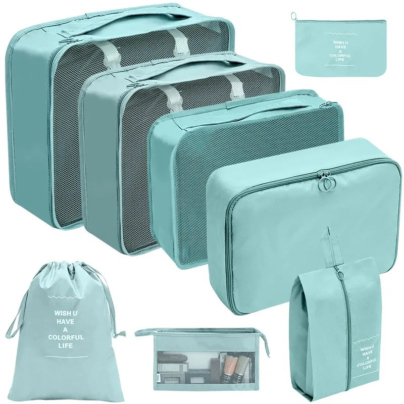 Travel Packing Cubes Set for Luggage Organisation | Collumn - Collumn