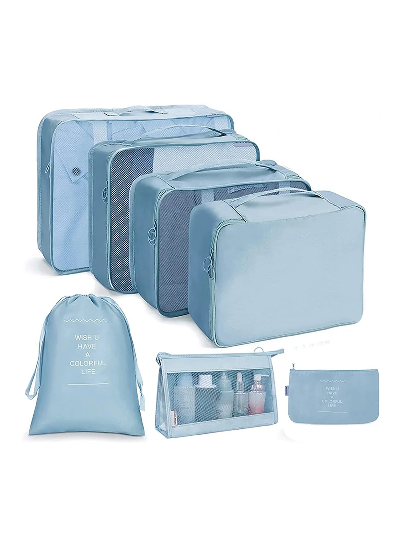 Travel Packing Cubes Set for Luggage Organisation | Collumn - Collumn