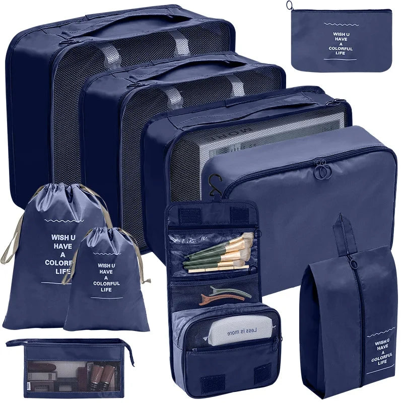 Travel Packing Cubes Set for Luggage Organisation | Collumn - Collumn