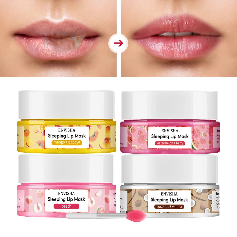 Mango Lip Sleep  Mask Moisturizing - Collumn