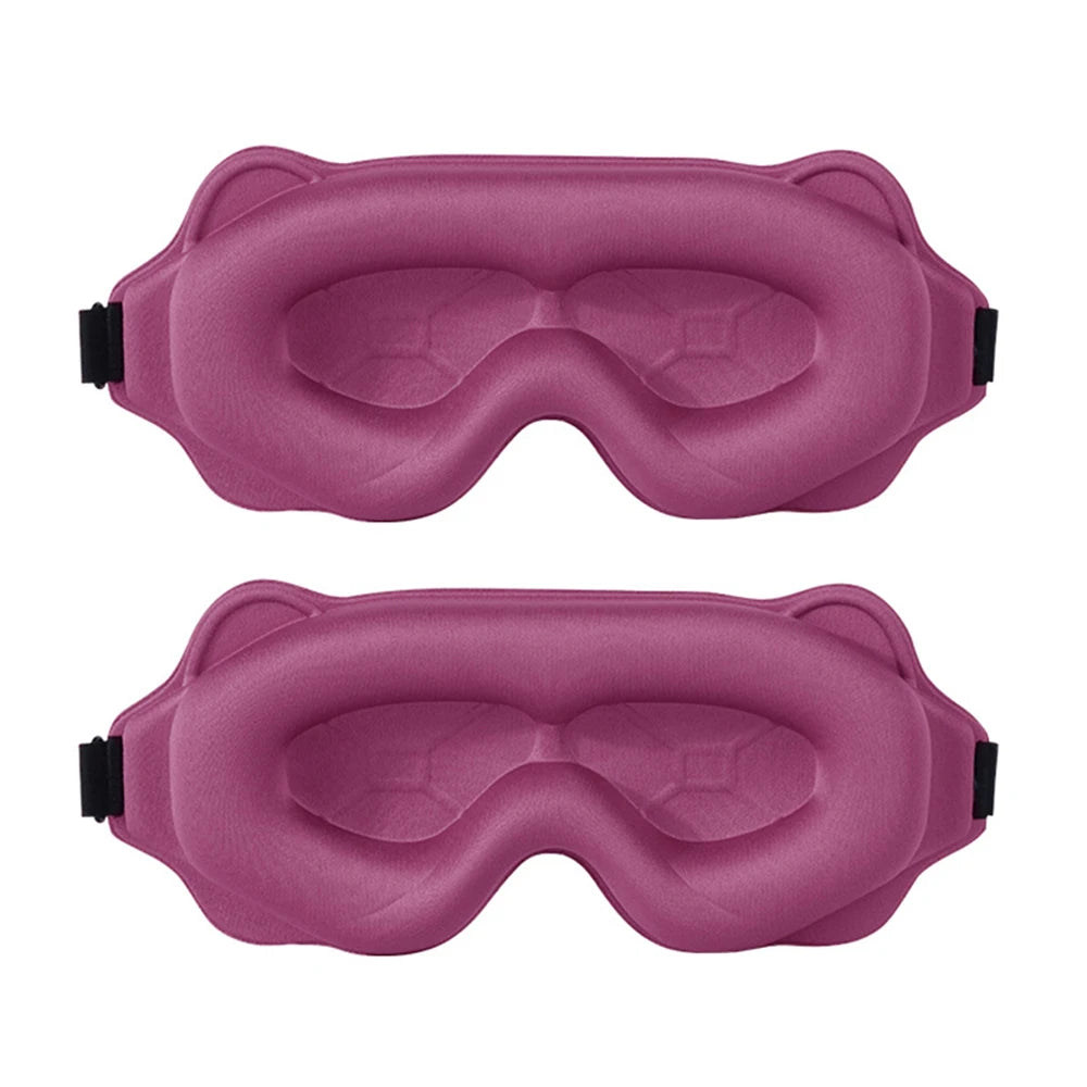 3D Sleep Mask for Eyes | Soft Light-Blocking Comfort
