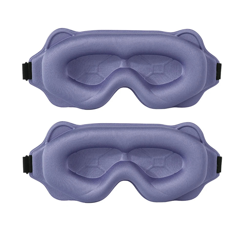 3D Sleep Mask for Eyes | Soft Light-Blocking Comfort