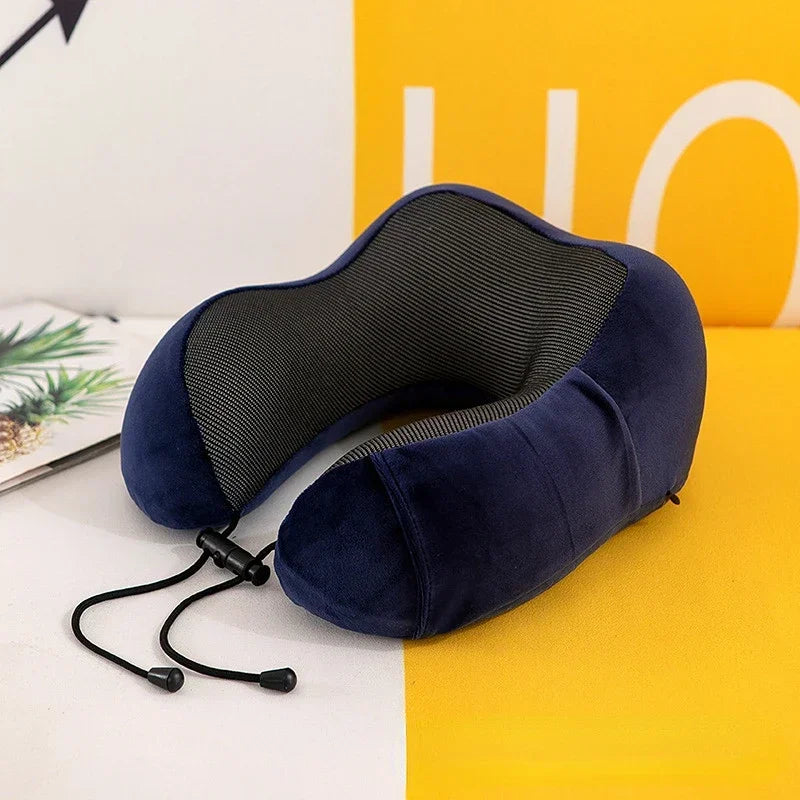 Memory Foam Travel Pillow U-Shaped Neck Support | Collumn - Collumn