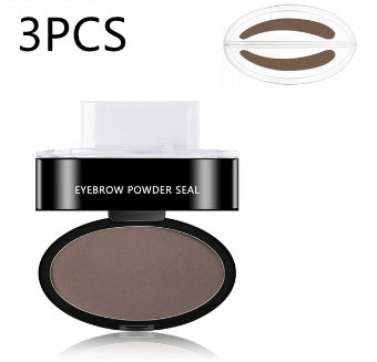 Fantastic Eyebrow Powder Waterproof Stencil Kit - Collumn