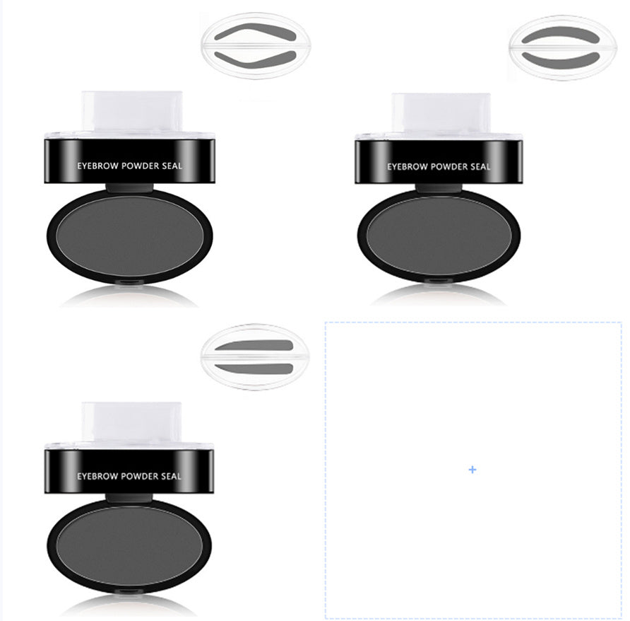 Fantastic Eyebrow Powder Waterproof Stencil Kit - Collumn