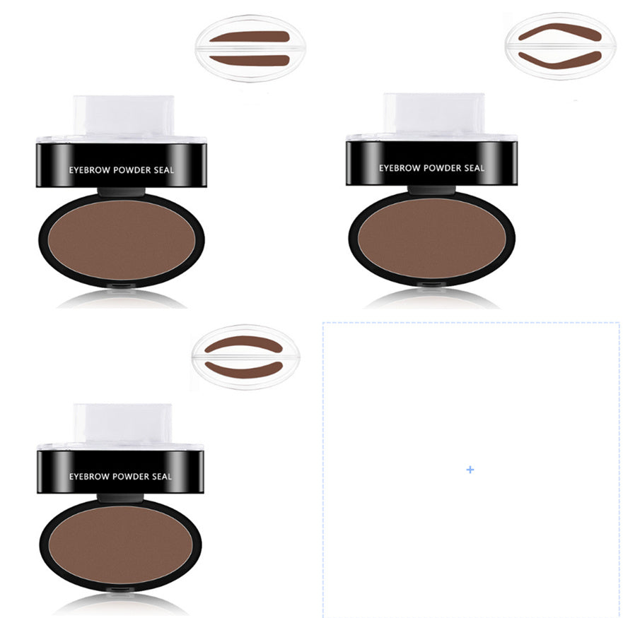 Fantastic Eyebrow Powder Waterproof Stencil Kit - Collumn