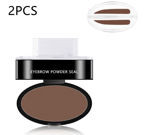 Fantastic Eyebrow Powder Waterproof Stencil Kit - Collumn