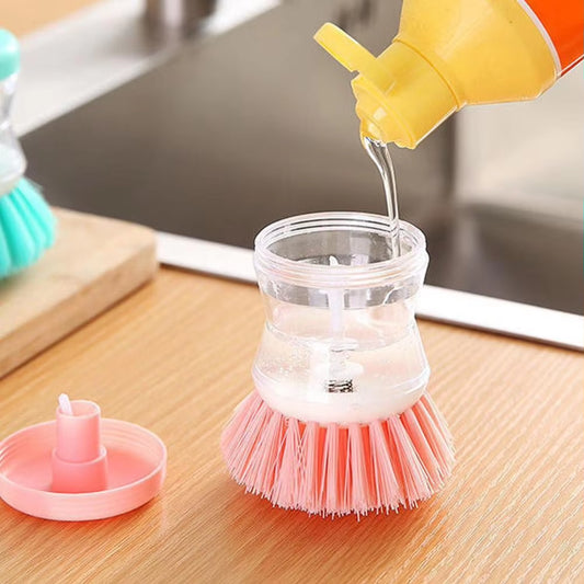 Astronaut Kitchen Dish Brush with Built-In Soap Dispenser – Fun & Functional Cleaning Tool