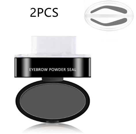 Fantastic Eyebrow Powder Waterproof Stencil Kit - Collumn