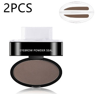 Fantastic Eyebrow Powder Waterproof Stencil Kit - Collumn
