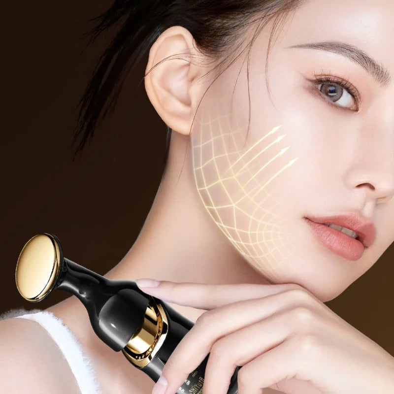 3-in-1 Microcurrent Face, Neck & Eye Massager – Anti-Aging Skin Rejuvenation Beauty Tool