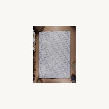 Wholesale washable bathroom rug WS001 in light neutral grey